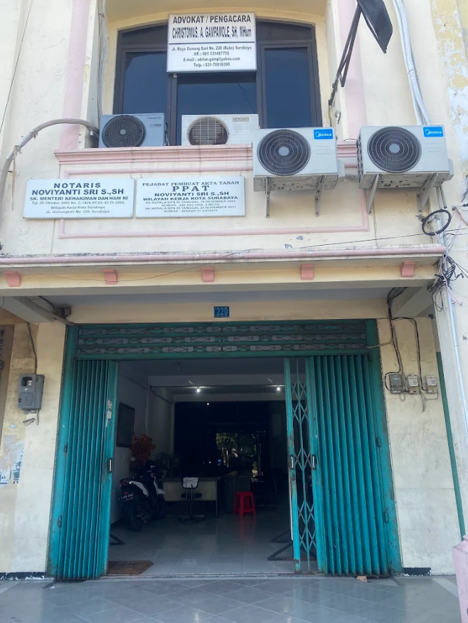 Kantor Notaris & PPAT Noviyanti Sri Suwarinah, SH - Surabaya, Jawa Timur