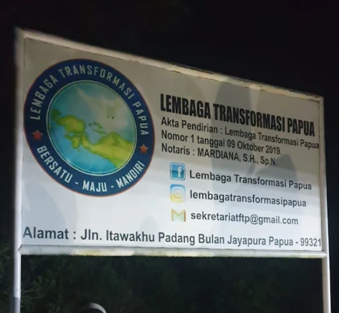Lembaga Transformasi Papua - Jayapura, Papua