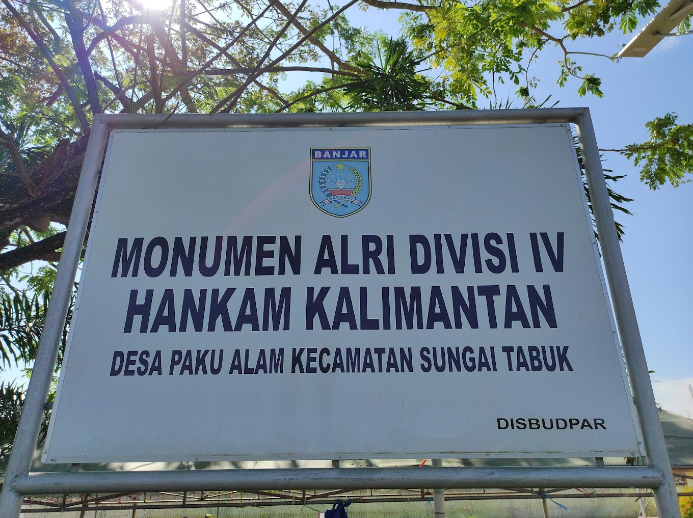 Monumen ALRI Paku Alam - Alam Roh - Banjar, Kalimantan Selatan