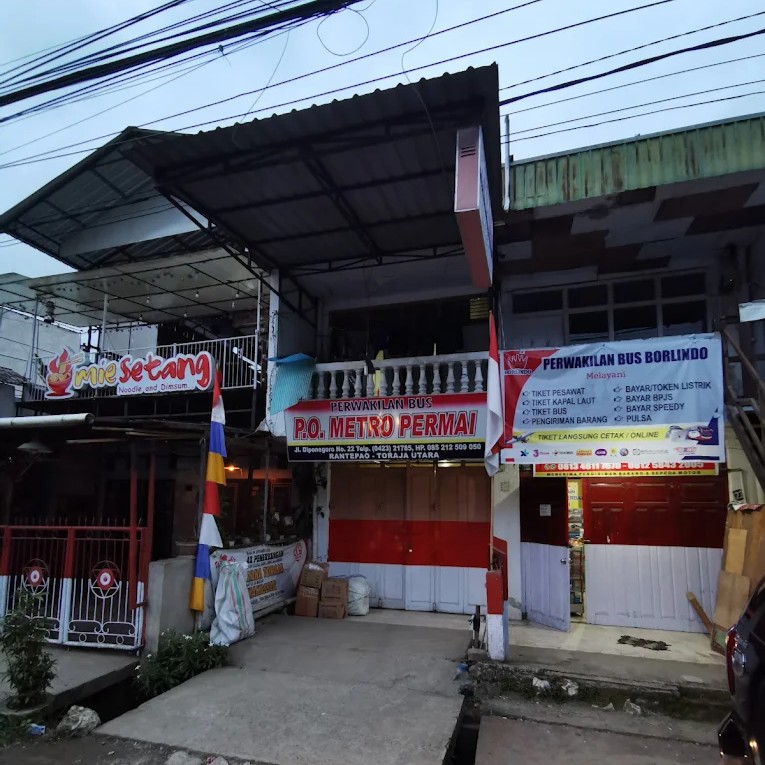 Perwakilan Bus Borlindo Rantepao - Toraja Utara, Sulawesi Selatan