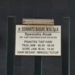 Dr. Siswanto, MsC.spa - Ngawi, Jawa Timur