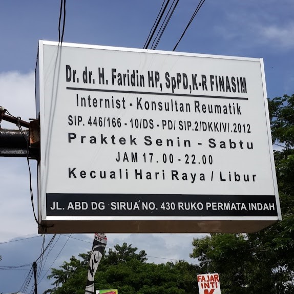 Dr. H. Faridin SpPD KR - Makassar, Sulawesi Selatan