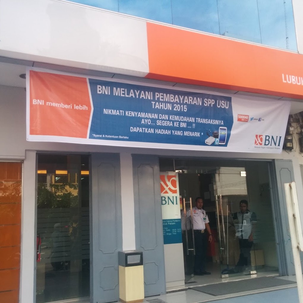 BNI Lubuk Pakam - Kantor Cabang Kab. Deli Serdang, Sumatera Utara