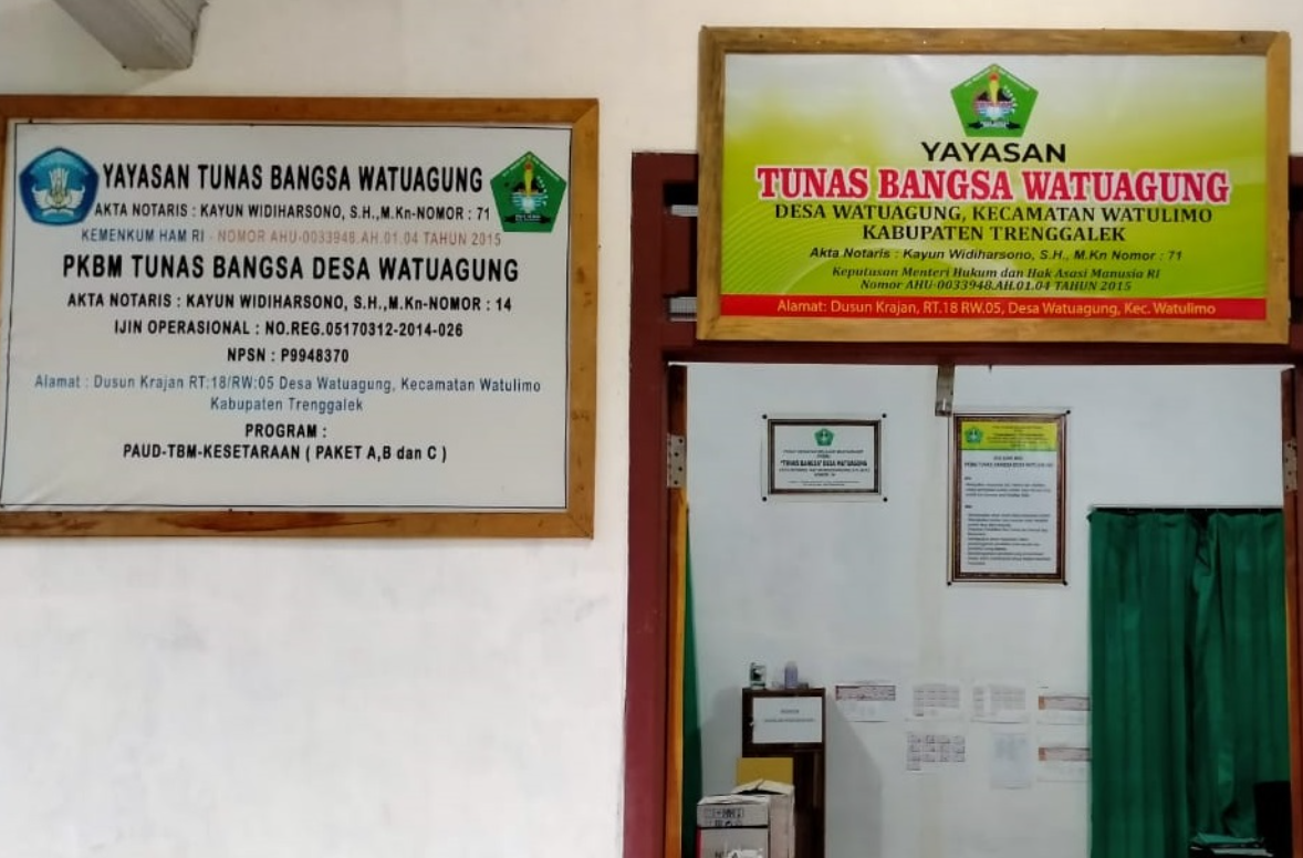 Yayasan Tunas Bangsa Watuagung - Trenggalek, Jawa Timur