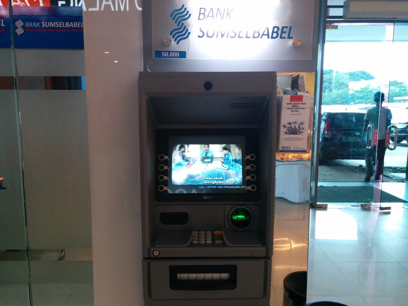 ATM Bank Sumsel Babel - Palembang, Sumatera Selatan