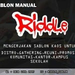 Riddle Sablon - Depok, Jawa Barat