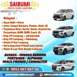 SAIBUMI Rental Mobil Lampung - Garansi Pelayanan Terbaik