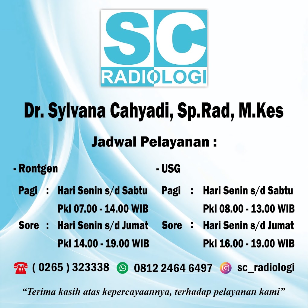 Dr. Sylvana Cahyadi, Sp.Rad, M.Kes - Tasikmalaya, Jawa Barat