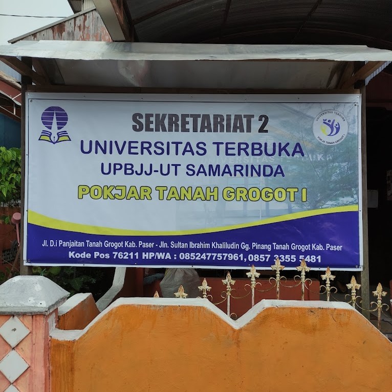 Kantor Sekretariat Universitas Terbuka Pokjar Tanah Grogot 1 - Paser, Kalimantan Timur