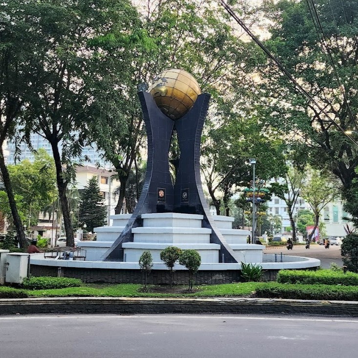 Bola Dunia Monument - Medan, Sumatera Utara