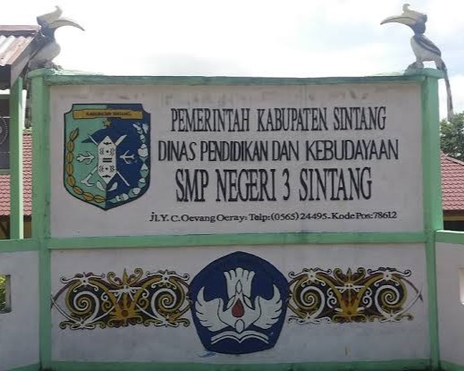 SMP Negeri 3 Sintang - Sintang, Kalimantan Barat