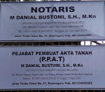 Kantor Notaris-PPAT M Danial Bustomi - Bojonegoro, Jawa Timur