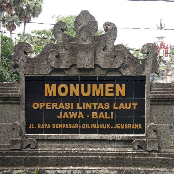 Monumen Operasi Lintas Laut Jawa - Bali - Jembrana, Bali