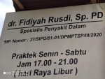 dr. Fidiyah Rusdi, Sp. PD - Palopo, Sulawesi Selatan