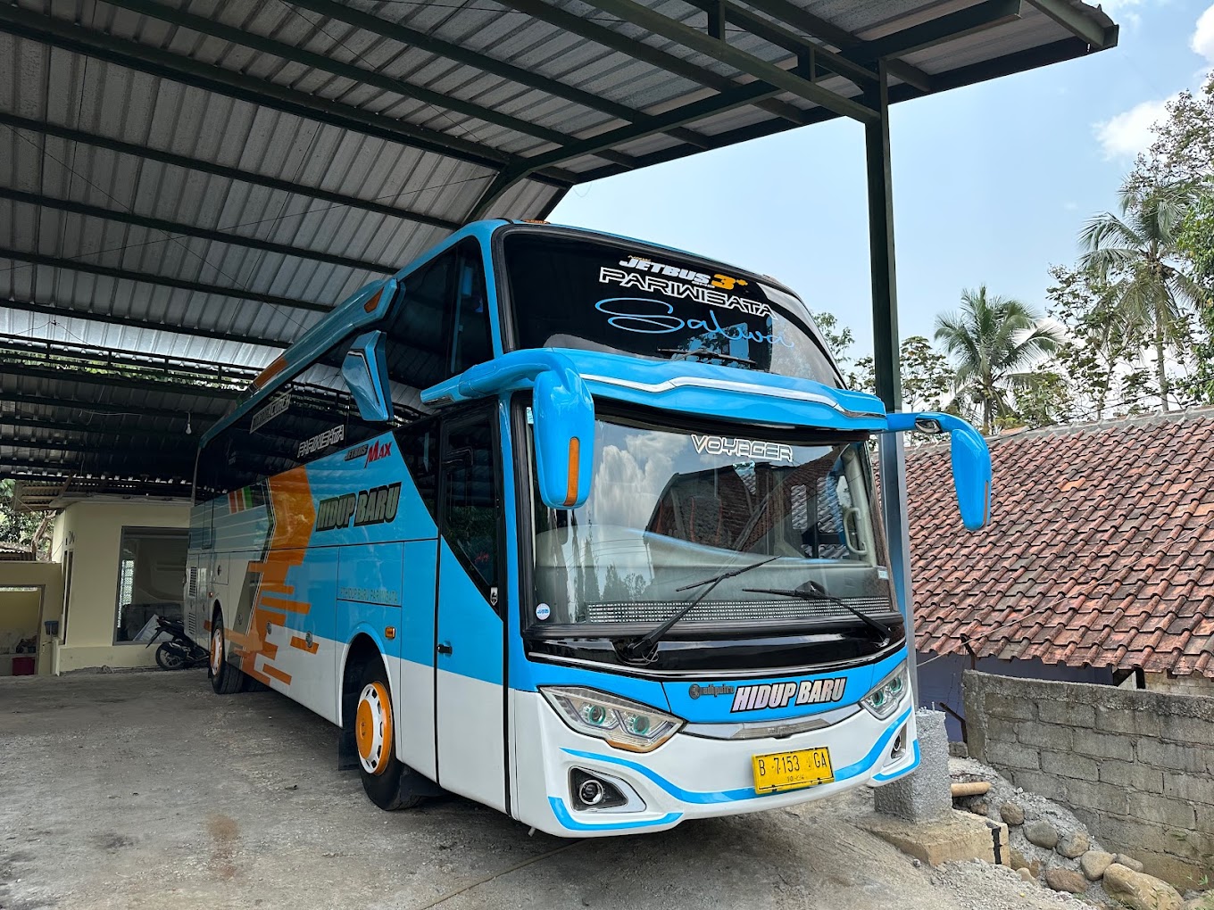 Garasi Bus Hidup Baru - Tasikmalaya, Jawa Barat