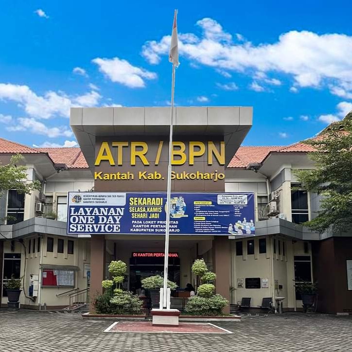 Badan Pertanahan Nasional Sukoharjo - Sukoharjo, Jawa Tengah