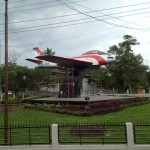 Monumen Pesawat Tempur - Palembang, Sumatera Selatan