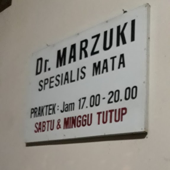 Dr. Marzuki Sp. Mata - Bondowoso, Jawa Timur