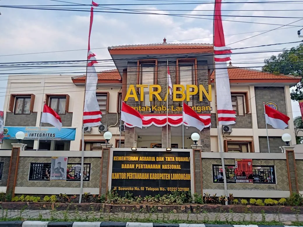 Kantor Pertanahan Kabupaten Lamongan - Lamongan, Jawa Timur