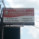 Kantor Advokat/Konsultan Hukum H. J. Jahidin, S. S.H,. M.H. & Rekan - Samarinda, Kalimantan Timur