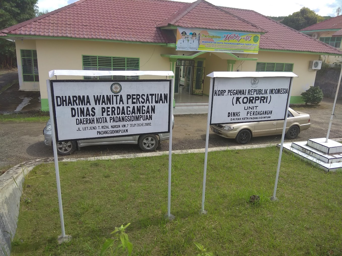 Kantor Dinas Perdagangan Kota Padangsidimpuan - Padangsidimpuan, Sumatera Utara