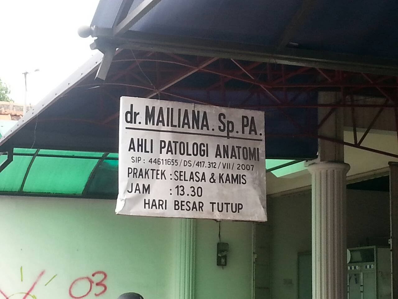 Dr. Mailiana Sp.Pa - Mojokerto, Jawa Timur