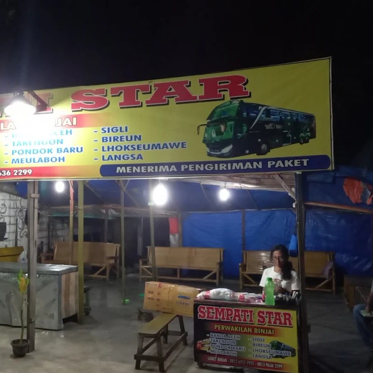 Pool/Loket Bus Sempati Star - Binjai, Sumatera Utara Pool/Loket Bus Sempati Star - Binjai, Sumatera Utara