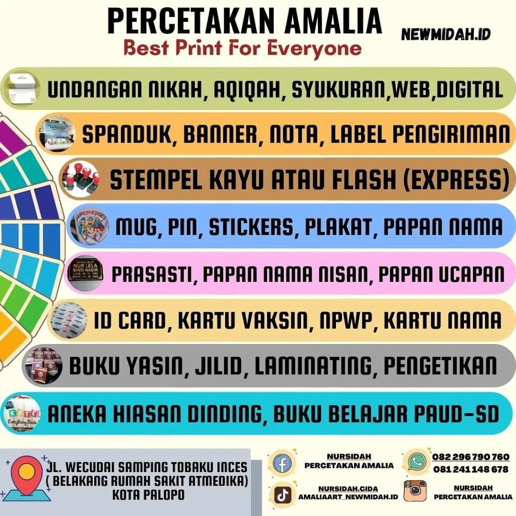 Percetakan Amalia Palopo - Palopo, Sulawesi Selatan