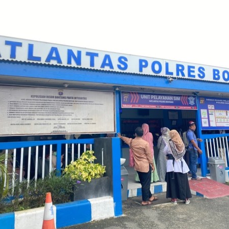 Pelayanan SIM Polres Bontang - Bontang, Kalimantan Timur