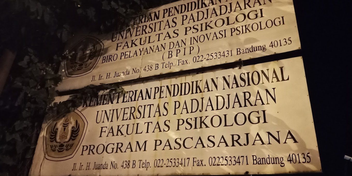 Program Pascasarjana Fakultas Psikologi Universitas Padjadjaran - Bandung, Jawa Barat