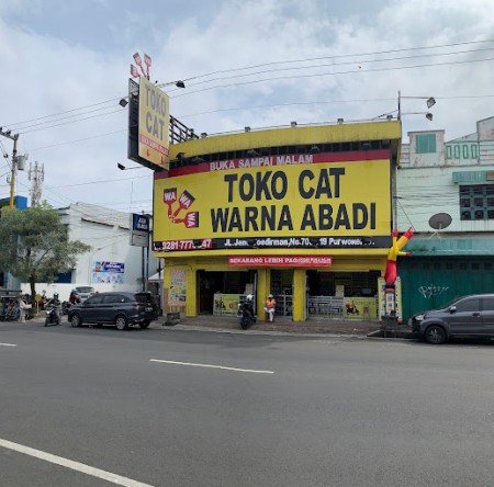 Toko Cat Warna Abadi Purwokerto - Banyumas, Jawa Tengah