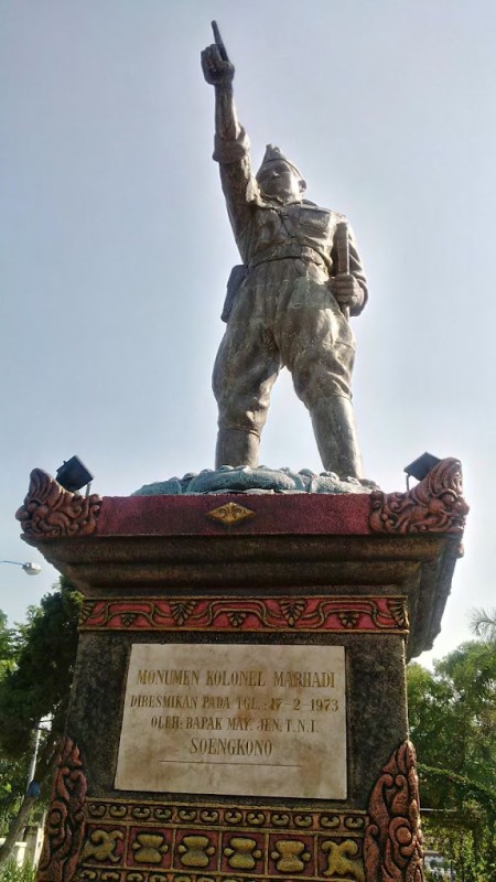 Monumen Kolonel Marhadi - Madiun, Jawa Timur