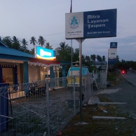 Bank BRI Unit Sirenja - Kantor Cabang Kab. Donggala, Sulawesi Tengah