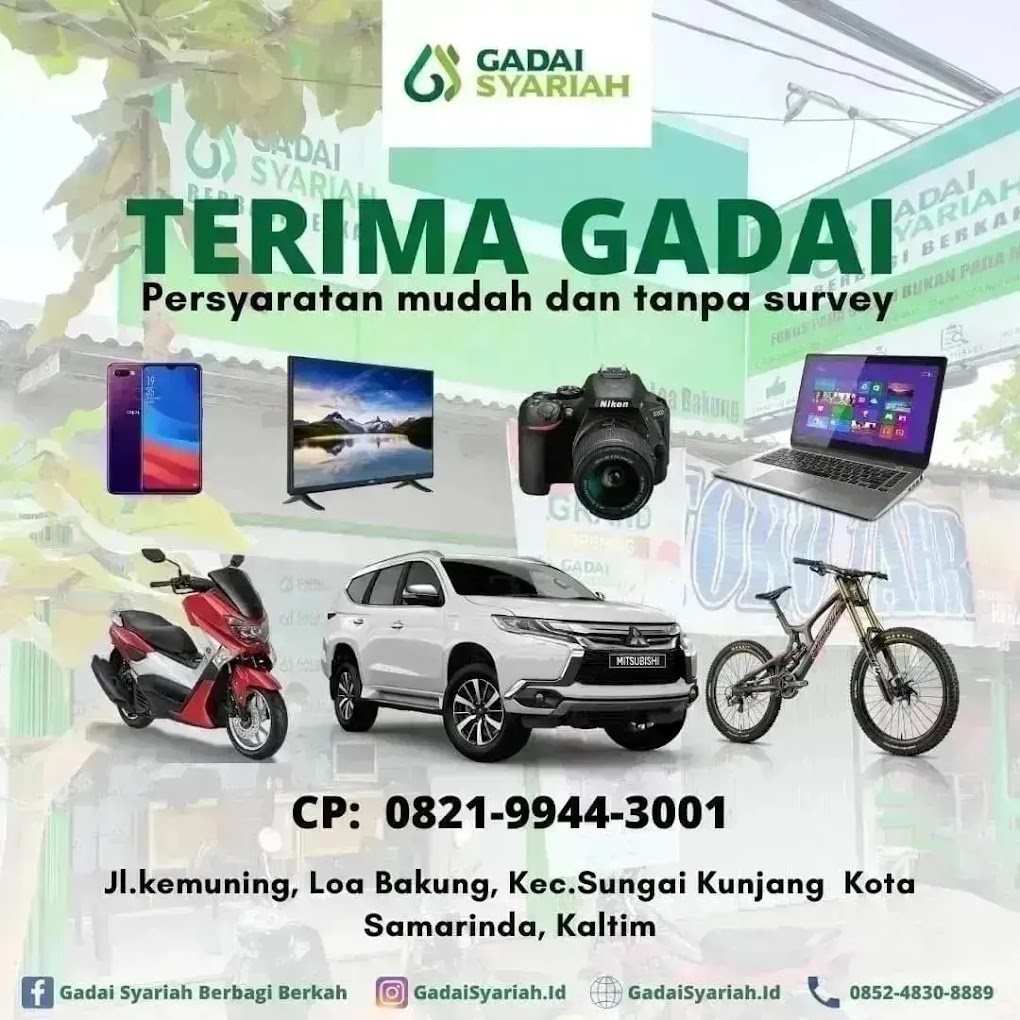 Gadai Syariah KC Loa Bakung - Samarinda, Kalimantan Timur