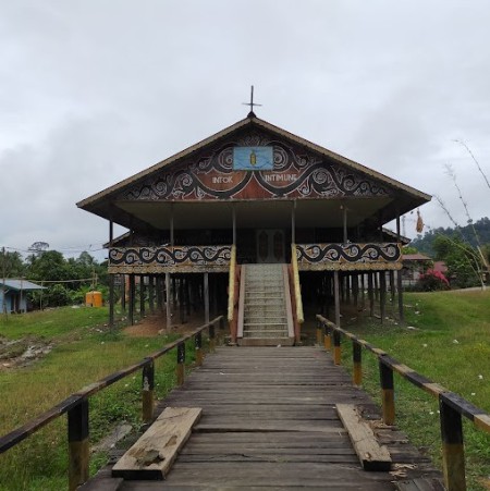 Balai Adat Desa Sesua - Malinau, Kalimantan Utara