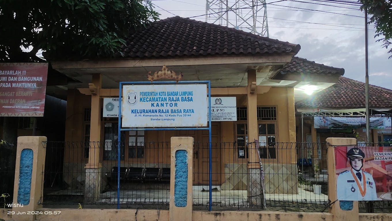 Kantor Kelurahan Rajabasa Raya - Bandar Lampung, Lampung