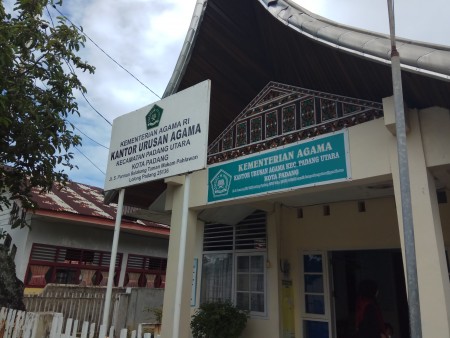 Kantor Urusan Agama (KUA) Kecamatan Padang Utara, Padang
