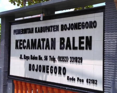 Kantor Kecamatan Balen, Bojonegoro