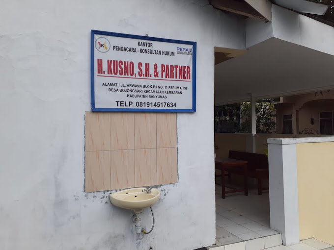 Kantor Pengacara H. Kusno S.H - Banyumas, Jawa Tengah Kantor Pengacara H. Kusno S.H - Banyumas, Jawa Tengah