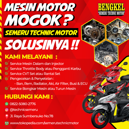 Bengkel Semeru Technic Motor Lumajang Bengkel Semeru Technic Motor Lumajang