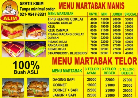 Martabak Alim Palembang - Palembang, Sumatera Selatan