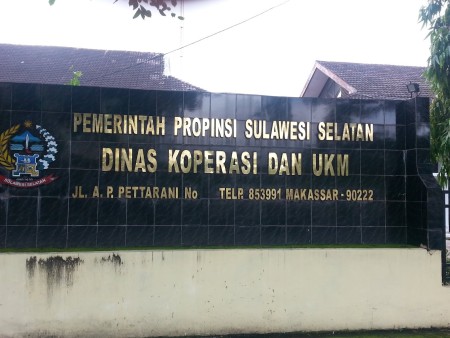 Dinas Koperasi dan UKM Provinsi Sulawei Selatan - Bantaeng, Sulawesi Selatan