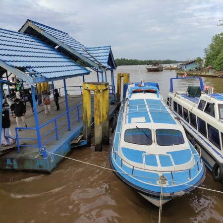 Pelabuhan Speed Boat Kayan II Tanjung Selor - Bulungan, Kalimantan Utara