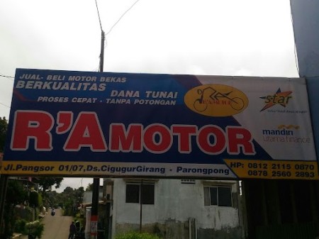 Showroom Motor Bekas R'A Motor - Bandung Barat, Jawa Barat