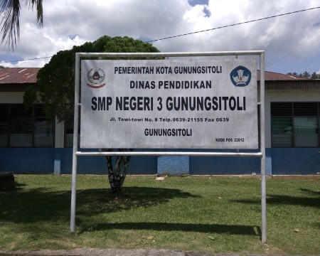 SMP Negeri 3 Gunungsitoli Utara - Gunungsitoli, Sumatera Utara