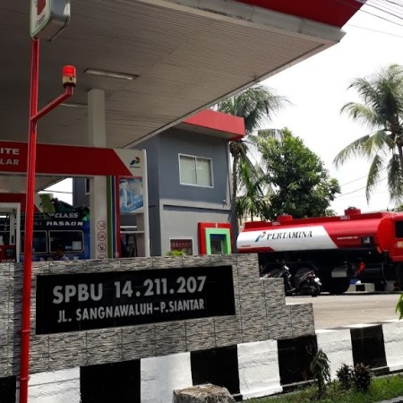 Pertamina - Kantor Cabang Jalan Asahan, Kota Pematang Siantar, Sumatera Utara