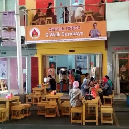 Ayam Geprek Bensu G-Walk - Food Arcade CG 2/9 G-Walk Citraland, Surabaya, Jawa Timur