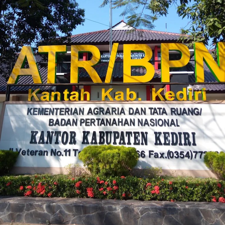 Badan Pertanahan Nasional - Kantor Pertanahan Kabupaten Kediri - Kediri, Jawa Timur