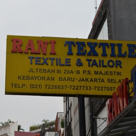 Rani Textile & Tailor - Jakarta Selatan, Dki Jakarta