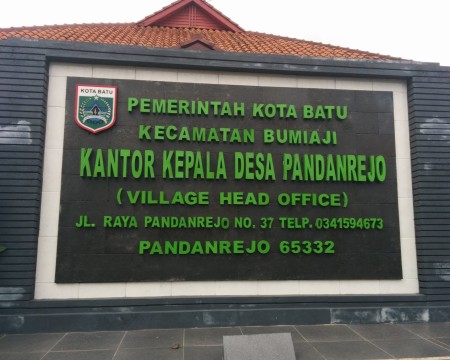 Balai Desa Pandanrejo - Batu, Jawa Timur